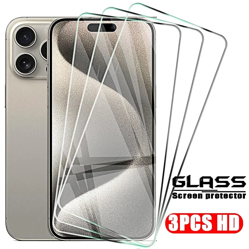 Premium Tempered Glass Screen Protector - 4-Pack