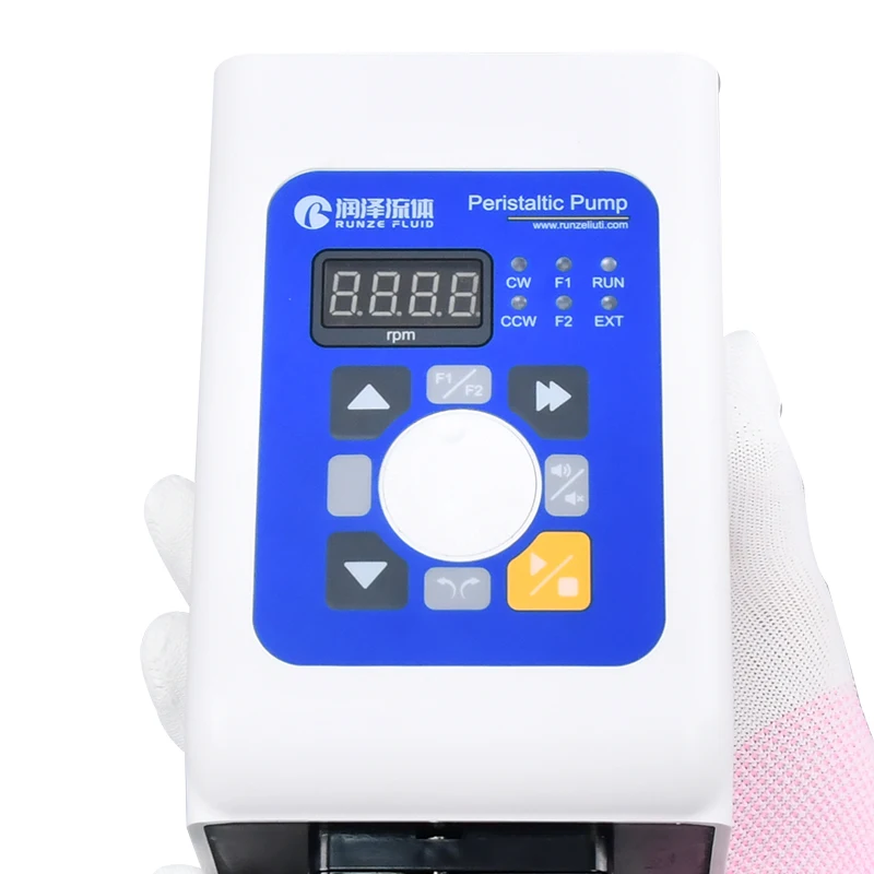 

small flow industrial mini hose silicone tubing peristaltic pump for cosmetics