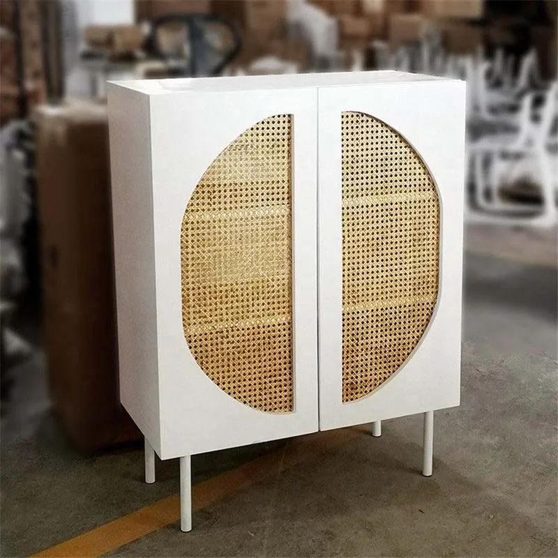 4 Types Natural Indonesian Rattan Material Fashion Cane Webbing Roll For Furniture Decoration Homestay Style DIY Chair Cabinet