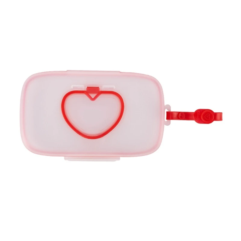 Baby Wipe Dispenser Portable Refillable Wet Tissue Box Container Reusable Travel Wipe Holder for Case Storage 3