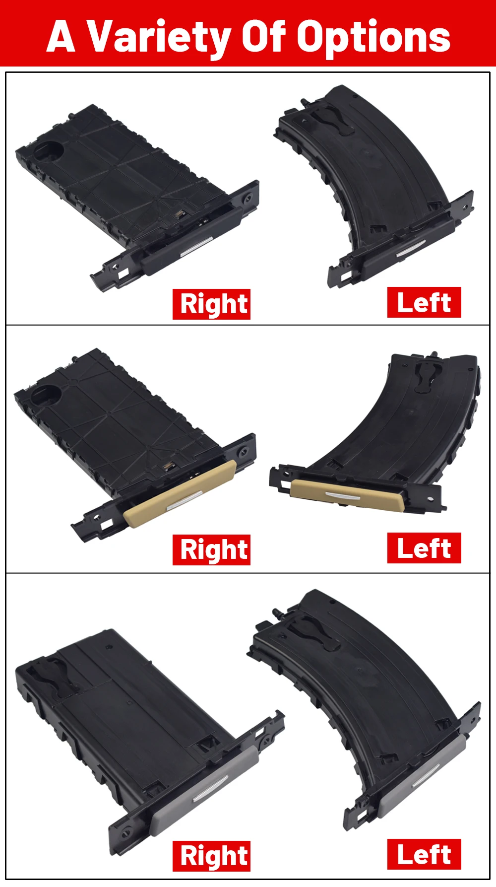 Porte-gobelet Avant TOPRAN Pour BMW Série 5 E39 - Référence 502722 - Remplace 51168190205 - Neuf