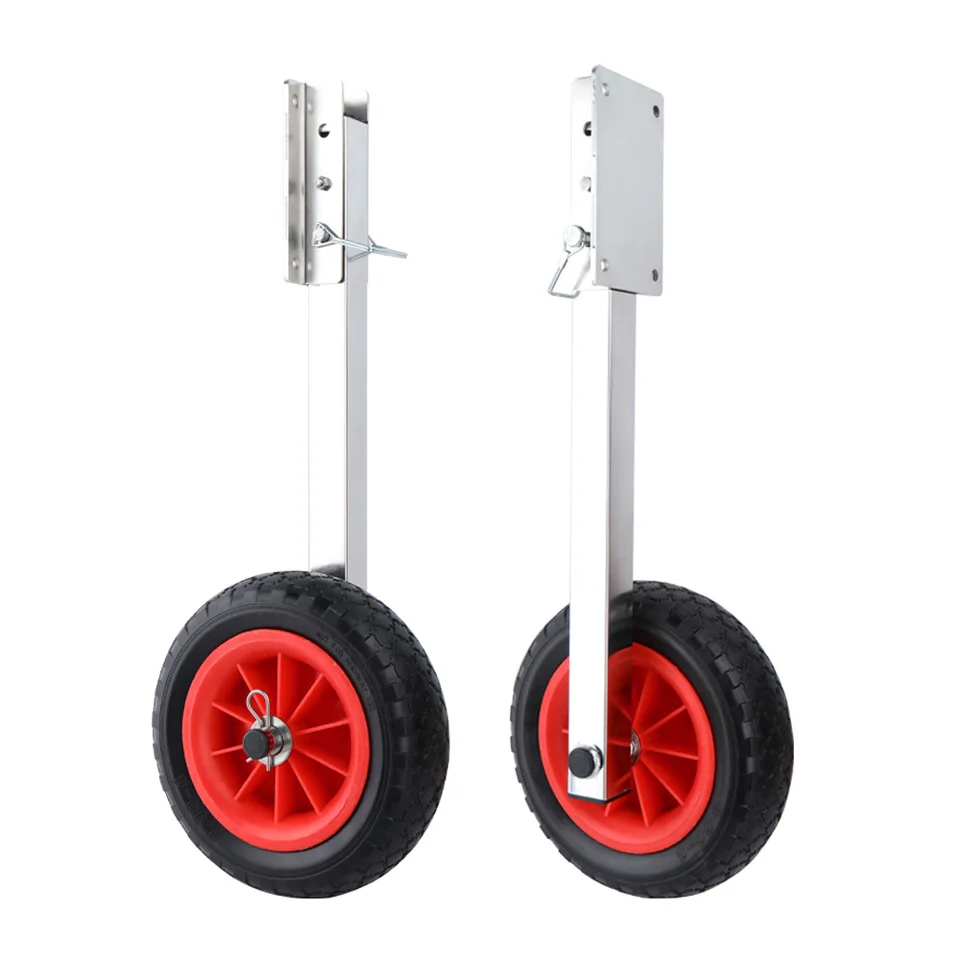 Dingy Inflatable HarBin-Star Boat Launching Wheels - Transom Mount ...