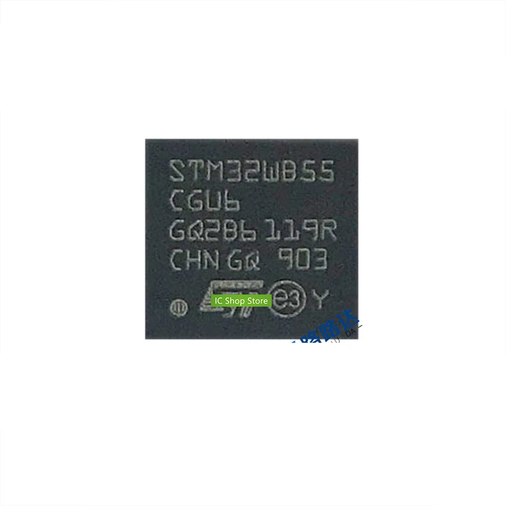 

2Pcs/Lot STM32WB55CGU6 QFN 100% Original Brand New