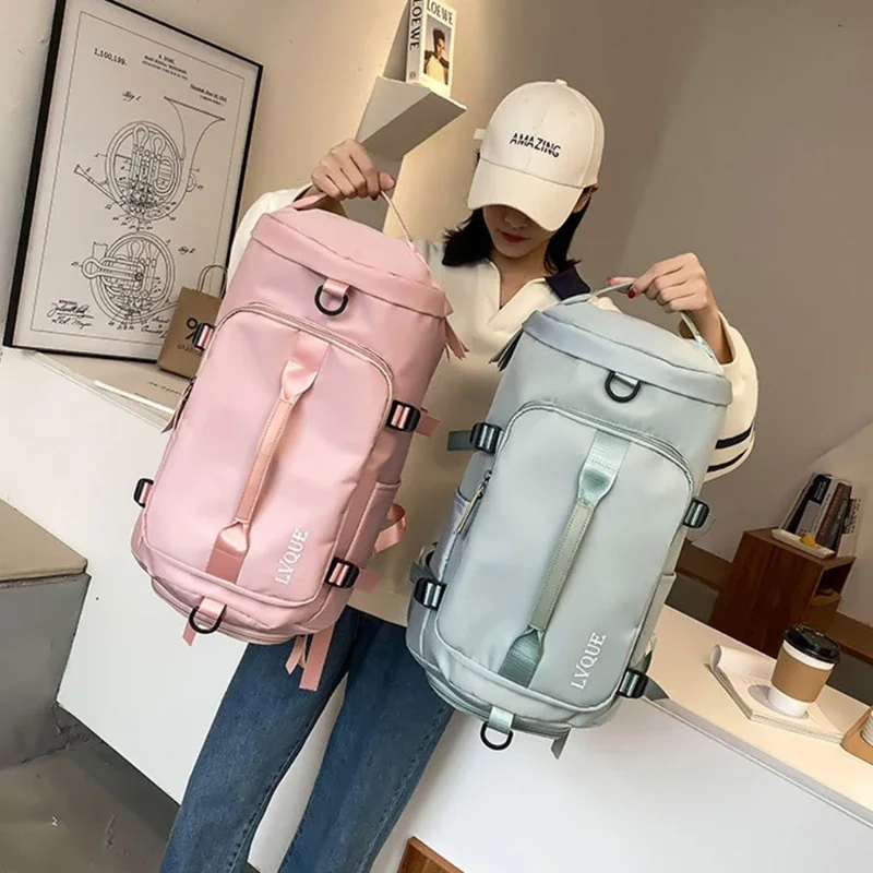 Large Capacity Backpack Travel Sports Gym Bag Ladies Yoga Luggage Bags Multifunction Crossbody Waterproof Hand Luggage Package 6