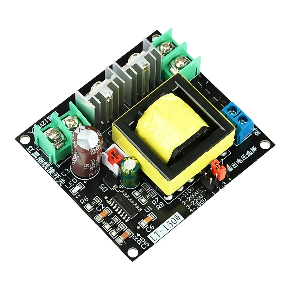 Convertitore boost inverter da 150 W CC da 12 V a 110 V 220 V Scheda modulo di alimentazione in uscita CA ad alta frequenza - immagine 6