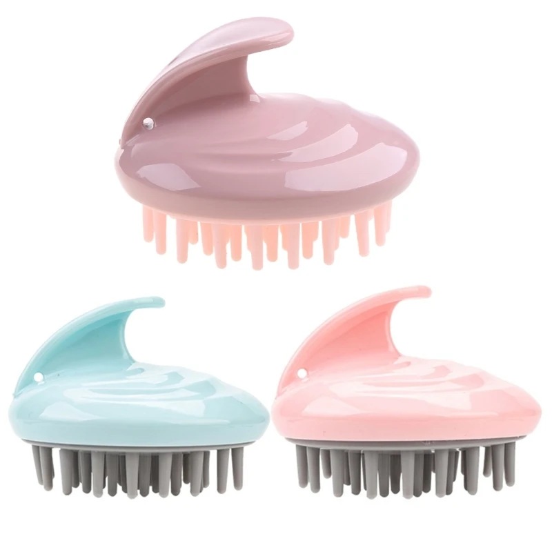 

Hair Shampoo Brush Scalp Scrubber Exfoliatorfor Dandruff Removal and Hair Growth Drop Shipping
