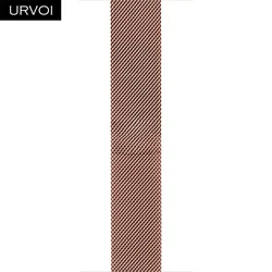 URVOI Stainless Steel Metal Mesh Milanese Loop Strap for 44mm 45mm 46mm 49mm (Vintage gold)
