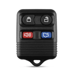 KEYYOU Remote Key Shell Case Fob with 2/3/4 Buttons (4 Buttons)