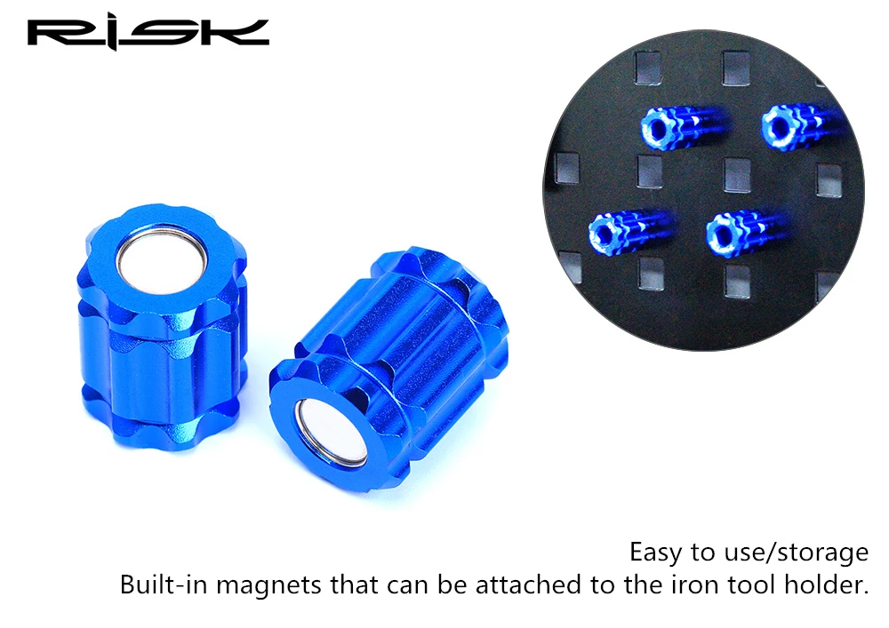 RISIKO Fahrrad Kurbel Arm Kappe Abdeckung Entfernung Werkzeug Kurbelgarnitur Bolzen Entferner Installation Reparatur Werkzeug für Shimano Hollowtech II – Detail 7