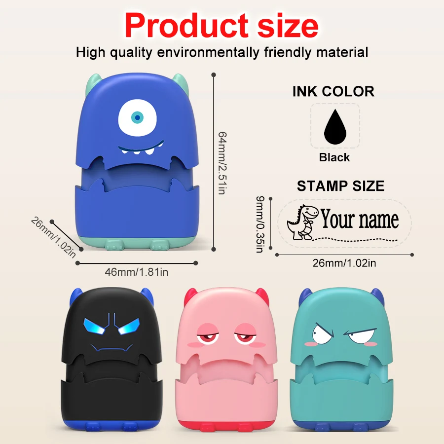 Name Stamp Name Stickers Name Sticker baby Name Seal Student's book toy Stationery Kindergarten Clothes Waterproof school uniform Gift