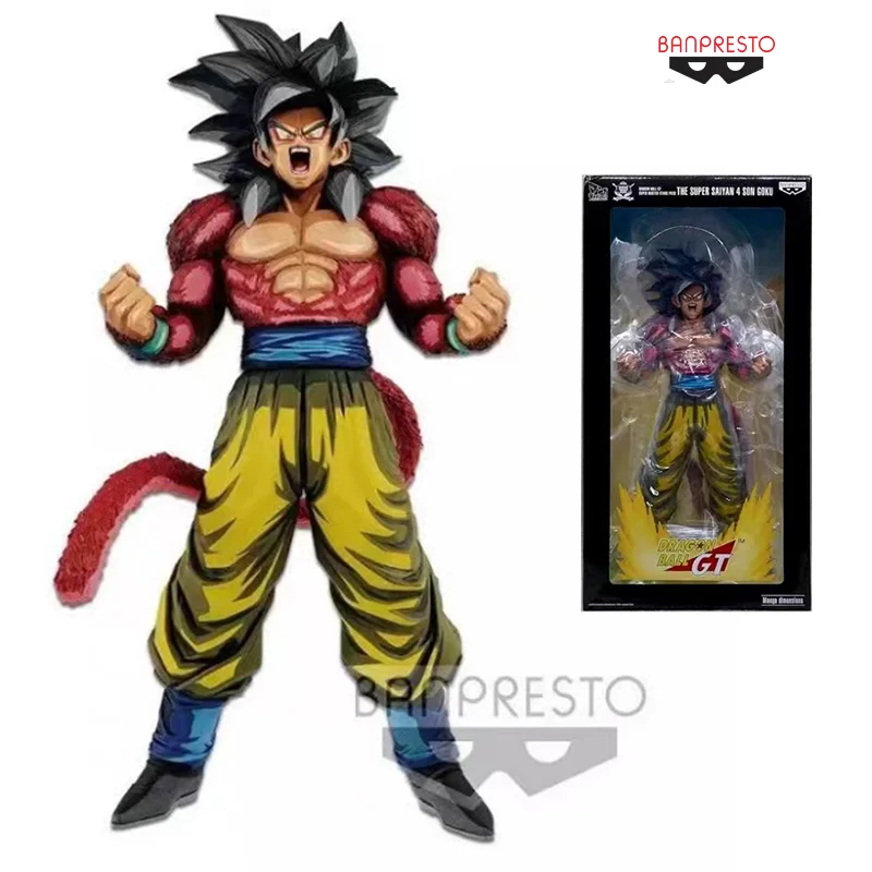 

In Stock Original Banpresto Dragon Ball GT The Super Saiyan 4 Son Goku Anime Collection Figures Model Toys