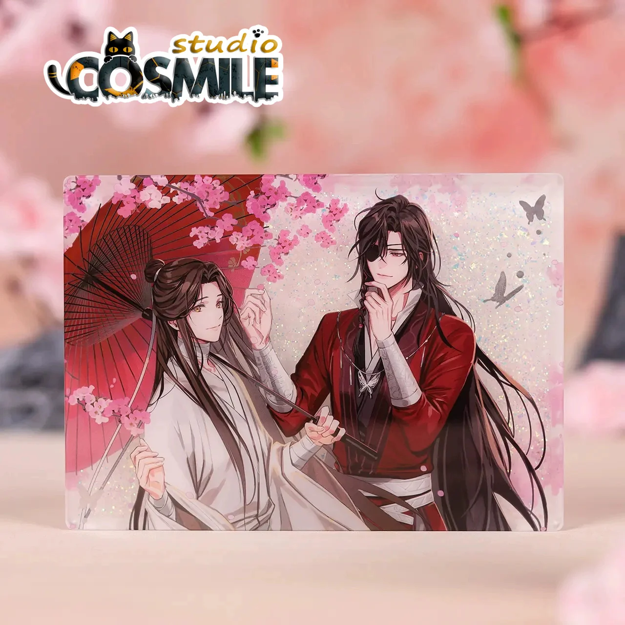 

Аниме Комикс Tian Guan Ci Fu официальный оригинальный TGCF Hua Cheng Xie Lian Fanhua акриловая подставка с зыбучим песком BE Sa