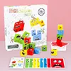 Kids Educational Game Montessori Toy Expression Puzzle Face Change Cube Wood Building Blocks Family Party Toys 1