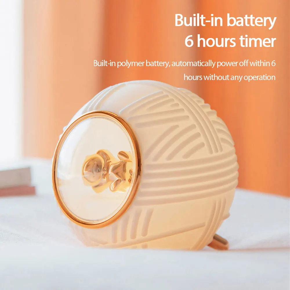 

Creative Cat Line Ball Lamp Light Kids Night Light Color Change Light As Gifts Home Decoration Eye Care Nursing Night Light