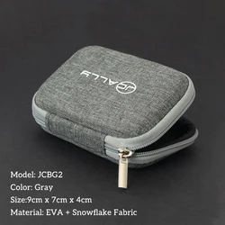 Portable Multifunctional Earphone and Accessory Storage Case (JCBG2 - Grey)