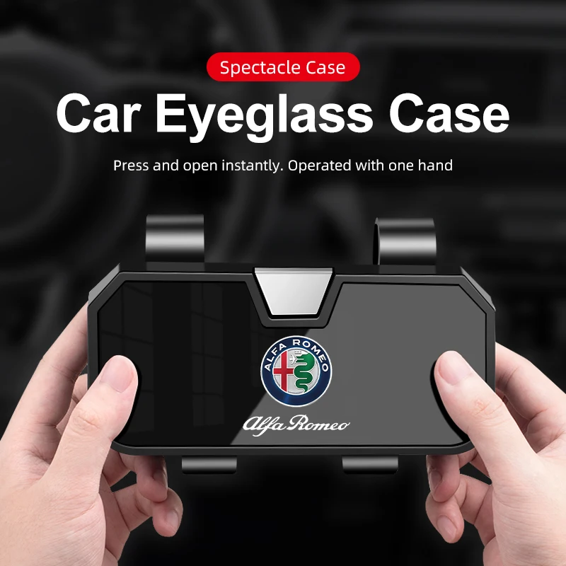 Car Sun Visor Sunglasses Organizer Box - Premium Vehicle Accessory