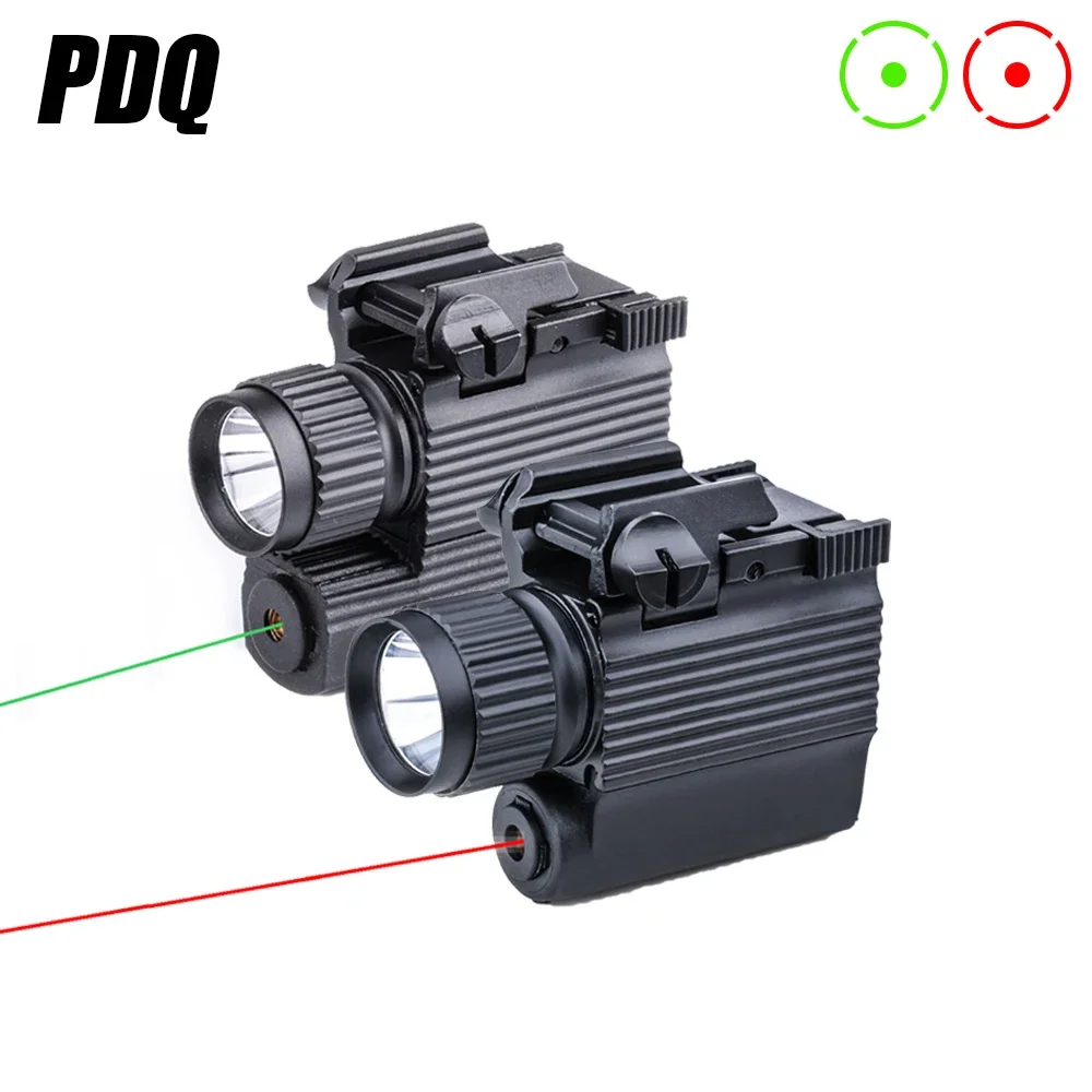 

LED Flashlight For Pistol Airsfot Gun Weapon Light Laser Flashlight Gun Tactical Lamp Laser Sight Air Rifle Airsoft Accessories