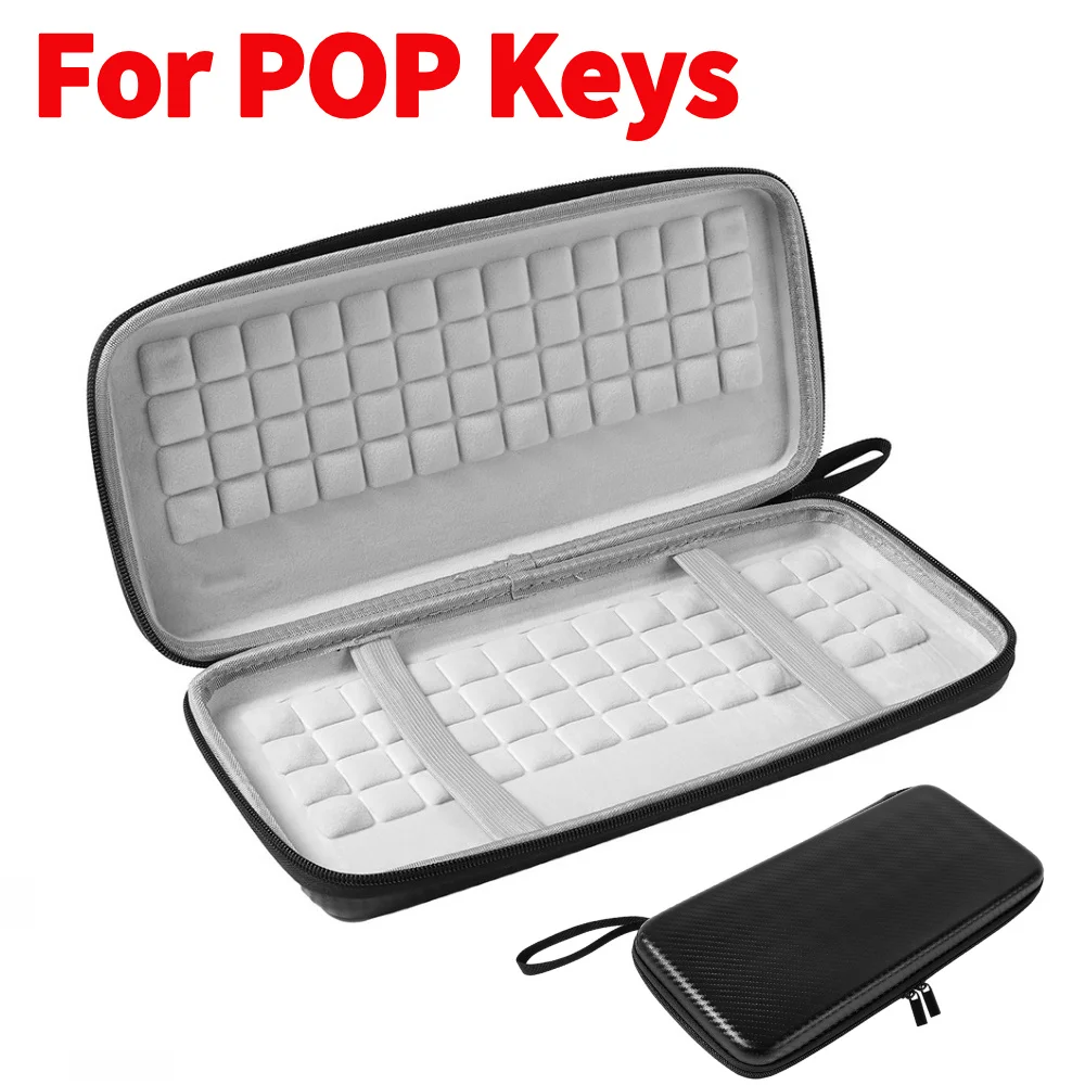 Premium Shockproof EVA Hard Case for Wireless Keyboard Storage