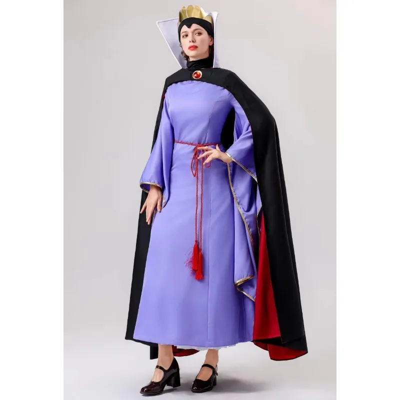 Costume Cosplay Vestito Carnevale Biancaneve Adulto Cartoni