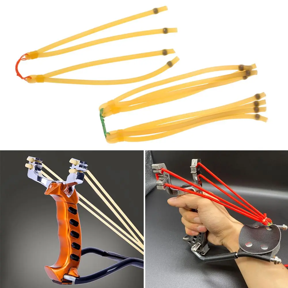 

Durable Elastic Rubber Bands Slingshot Band Group Latex Powerful Catapult Replacement Hunting Shooting Fishing Supplies