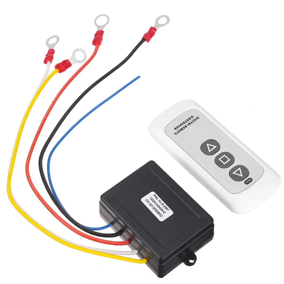 

12V 24V Wireless Winches Remote Control Recovery Kit For Jeep SUV Truck Car Winch Universal Switch