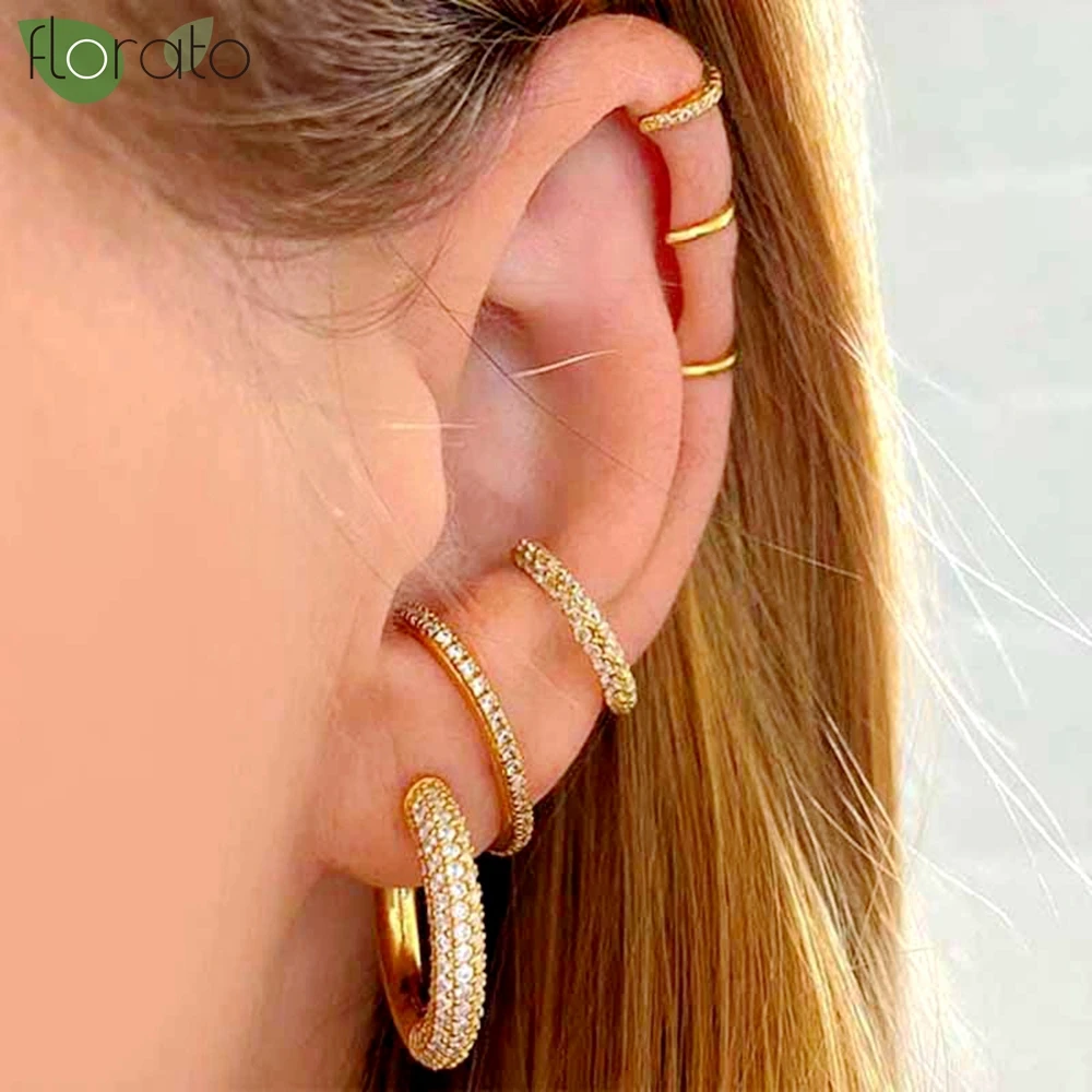 Buy 2nd Hole Earring, Single Stud Earring, 14kt Gold 0.10 Ct Diamond Earring,  Real Diamond Earring, Gold Diamond Earring, Diamond Stud Online in India -  Etsy