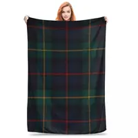 Farquharson Scottish Tartan Blanket Flannel Lightweight Throw Blankets Sofa Throw Blanket For Couch Travel Throws Bedspread 1