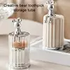 new Bear Cotton Pad Holder Cotton Swab Rod Storage Box Cosmetics Jewelry Bathroom Qtip Makeup Container Lipstick Organizer Box 4