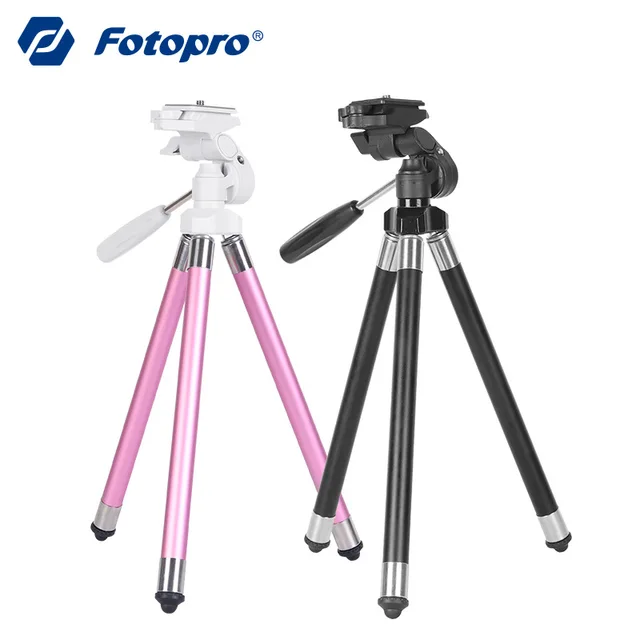 Fotopro FY-583 Aluminum Lightweight Mini Tripod Live Bracket 