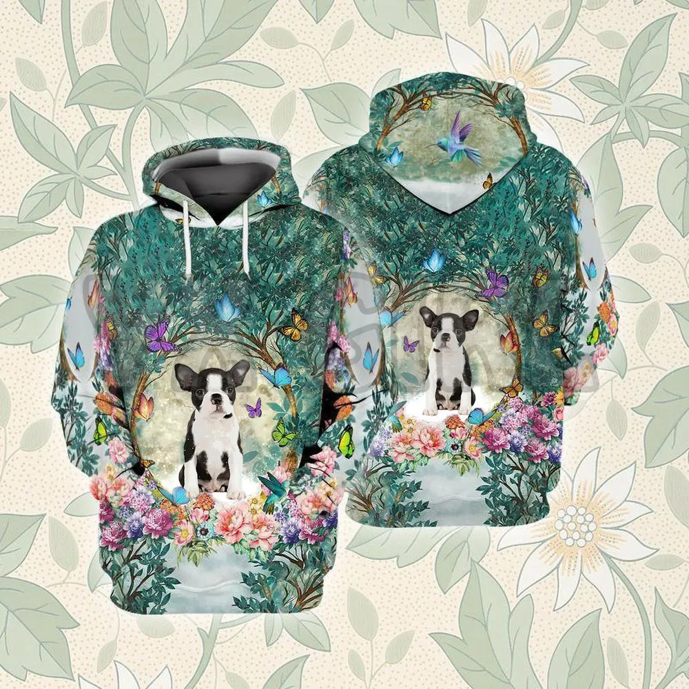 Black Great Dane Among Forest  3D Printed Hoodies  Unisex Pullovers Funny Dog Hoodie Casual Street Tracksuit