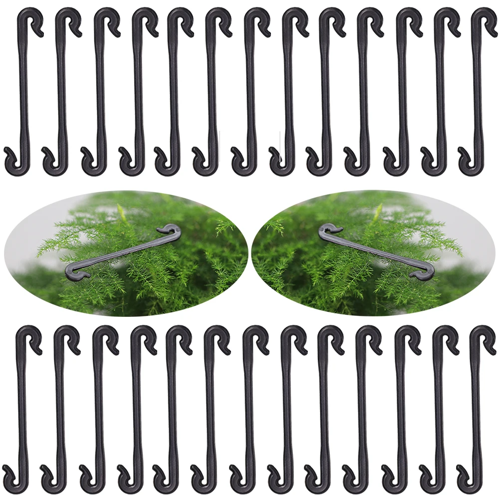 

Black Planting Vines Fixed Clips Bundled Buckle Grapevines Vegetable Strapping Greenhouse Stems Fixing Ring Fasteners Tool
