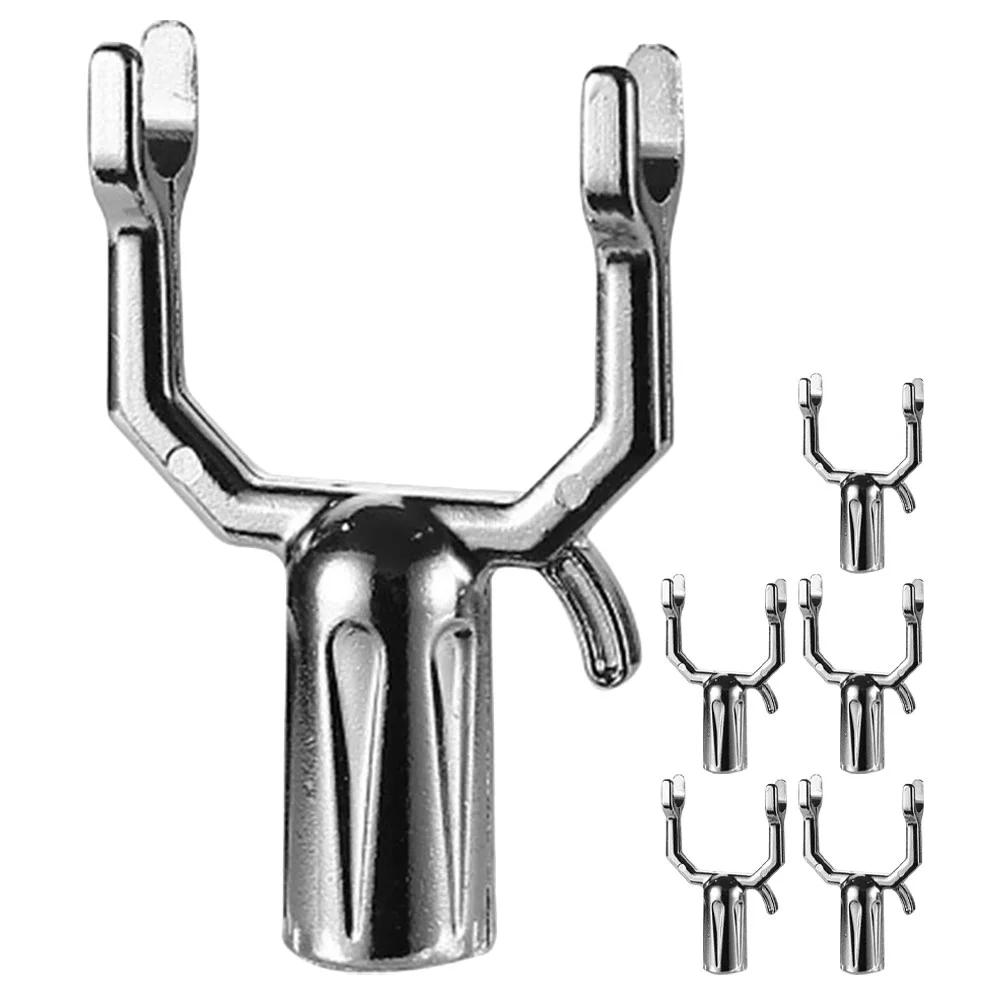 

6 Pcs Fruit Tree Support Frame Decoration Plant Branch Fruited Supplies Clothes Fork Crutch Aluminum Alloy Strong