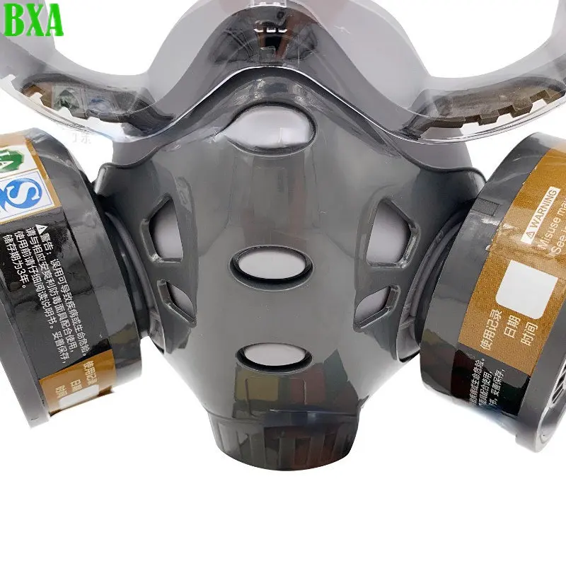 Gas Mask 8200 Protective Chemical Respirator Filters Industrial Paint Spray Organic Vapor Anti-Dust Goggle Safety Professional