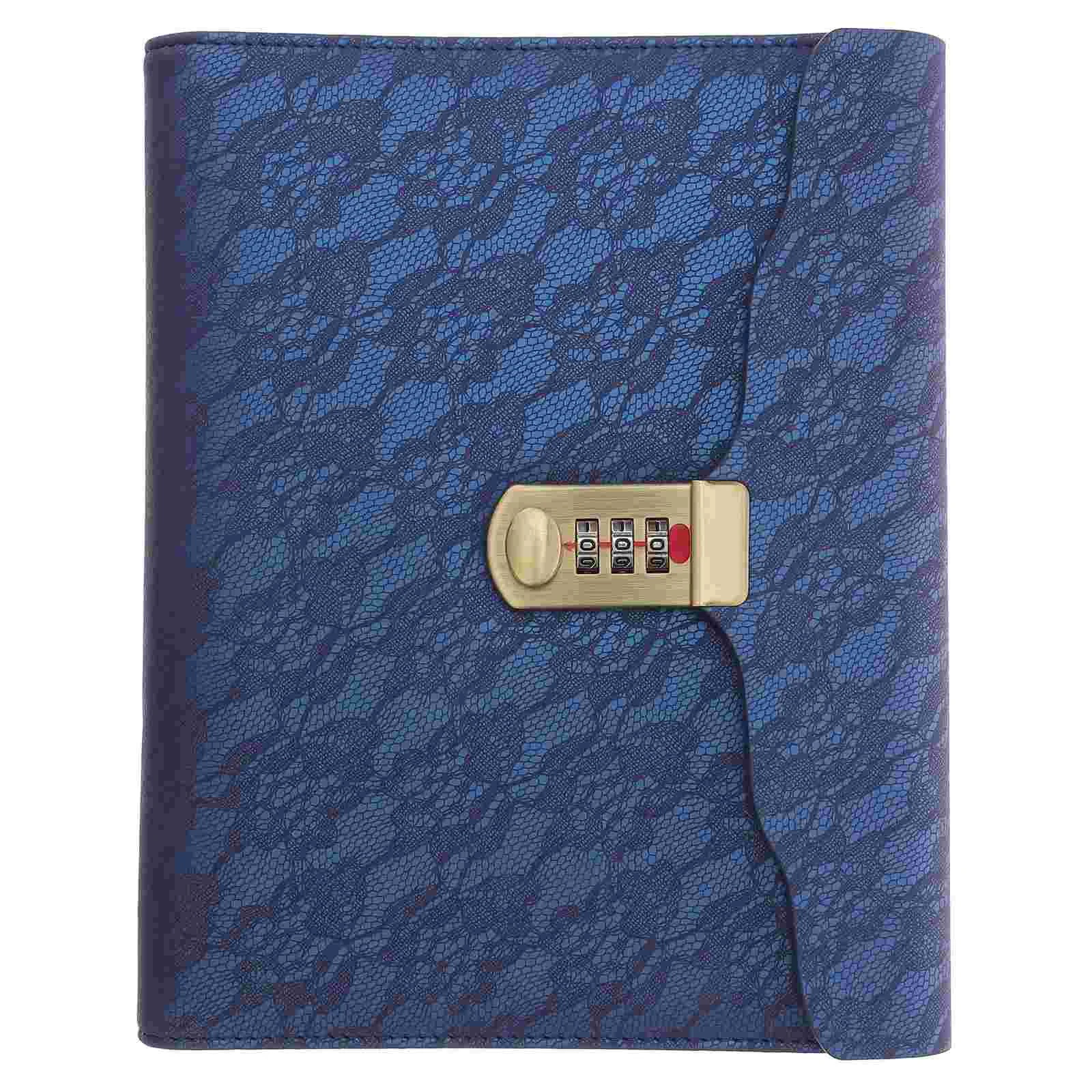 

A5 Notebook Locking Personal Diary Locked Refillable Office Taking Notepad Notebooks Password Daily Planning Imitation
