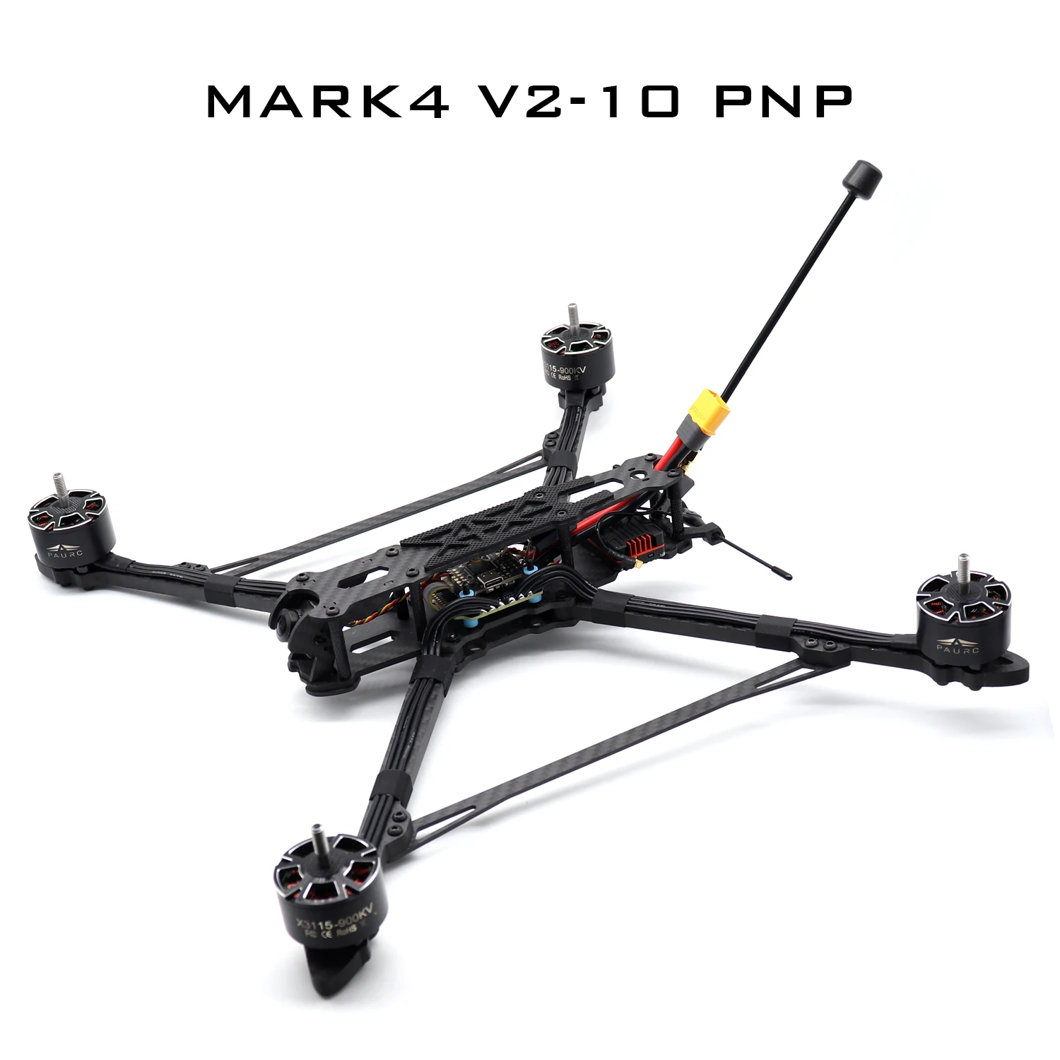 MARK4 V2 10 pouces FPV Drone PNP longue portée 3115 900KV F405PRO