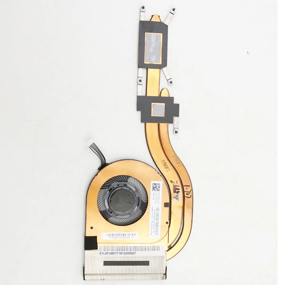 

Новый вентилятор охлаждения ЦП с радиатором для Lenovo ThinkPad L580, теплоотвод 01LW146