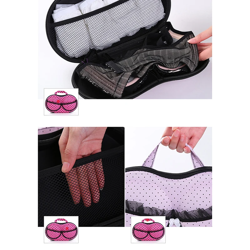 Portable 1PC Protect Bra Underwear Lingerie Case Travel Bag Storage Box Storage Laundry Protection Home Organizer Accessories