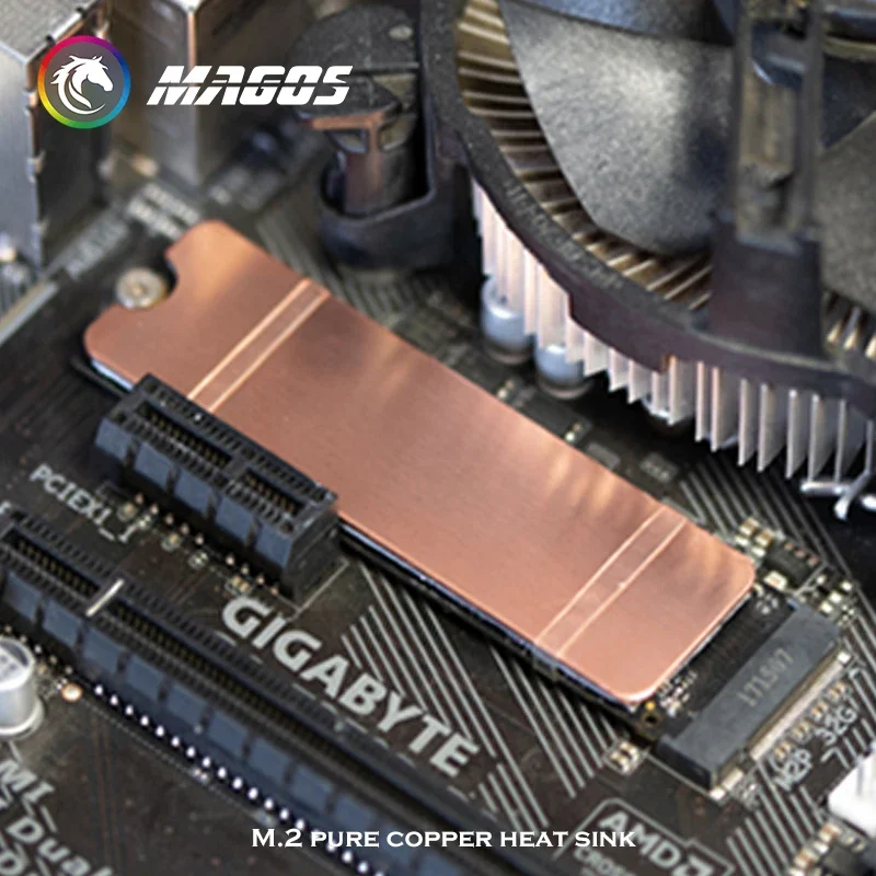 

Радиатор M.2 SSD для ноутбука, медный твердотельный накопитель NVME M2 2280, радиатор для жесткого диска для ноутбука, настольного ПК SN550 970EVO RD20 и т. д.