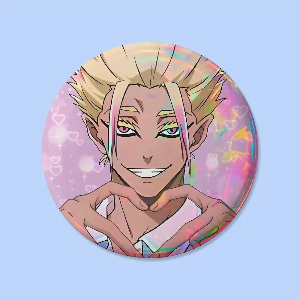 Blue Lock Anime Ryusei Shidou Abzeichen, runde kreative Anstecknadel, Brosche, Taschen-Deko-Accessoires, Fan-Sammlerstücke, Geschenke für Freunde – Detail 30