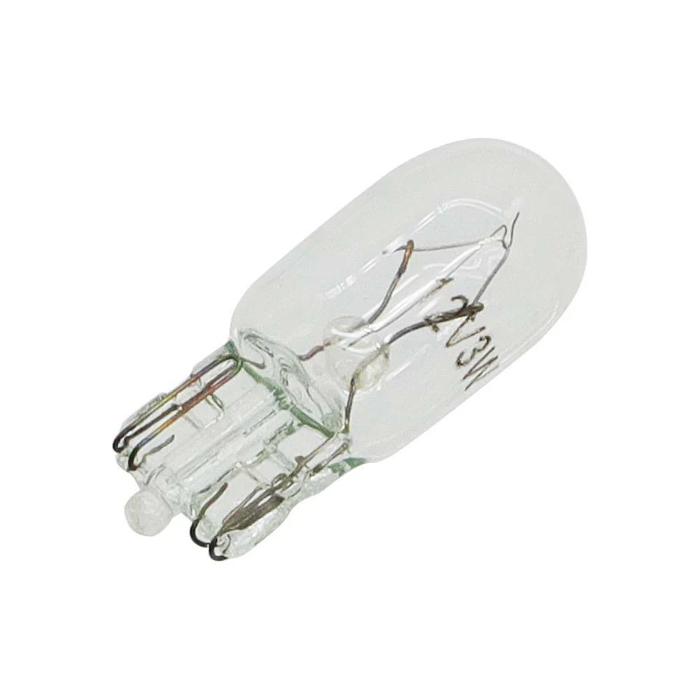 Ampoules Transparentes T10 à Cale In347, 100 Pièces, Panneau Lumineux pour Voitures, Camions, Lampe de Remplacement