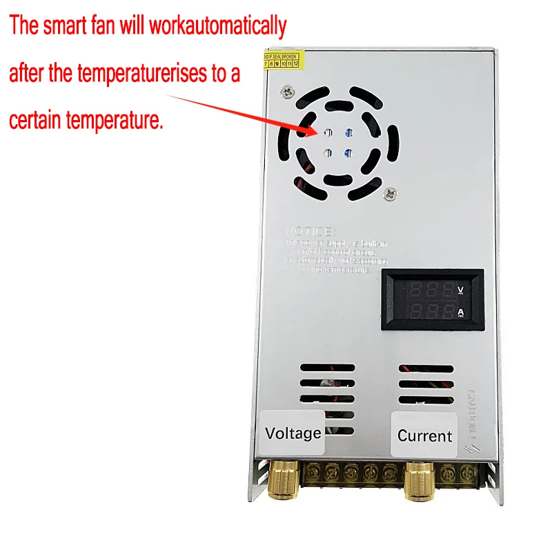 0-12V 볼트 DC 전원 공급 장치 LED 드라이버 AC 220V 12V 24V 36V 48V 60V 100V 150V 600W 디지털 디스플레이 조정 가능한 변압기