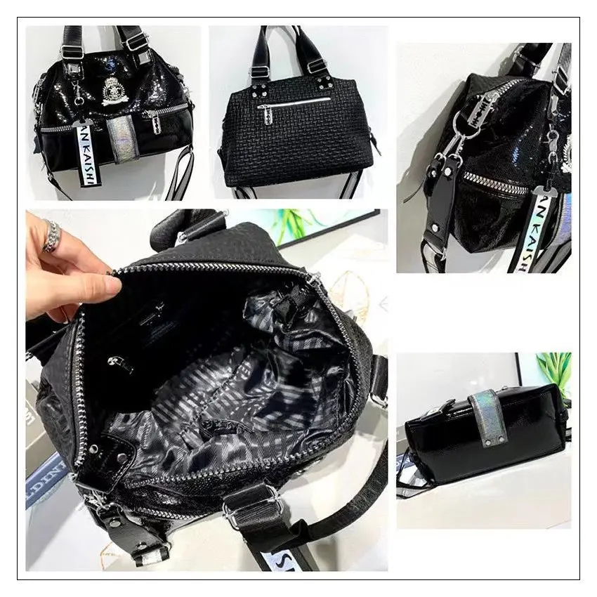 Large Capacity Handbag - Strap Detail