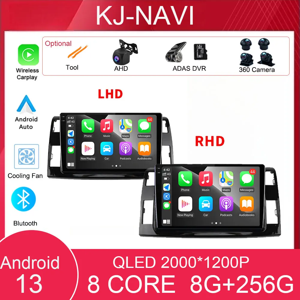 

Автомобильная стереосистема Android для Toyota Previa 3 III XR50 Estima 2006-2019, Автомобильный GPS мультимедийный видеоплеер для Carplay, Авторадио