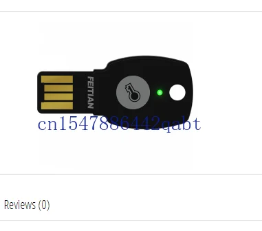 Feitian ePass FIDO2 USB-A SecurityKey &ndash; A4B Security key