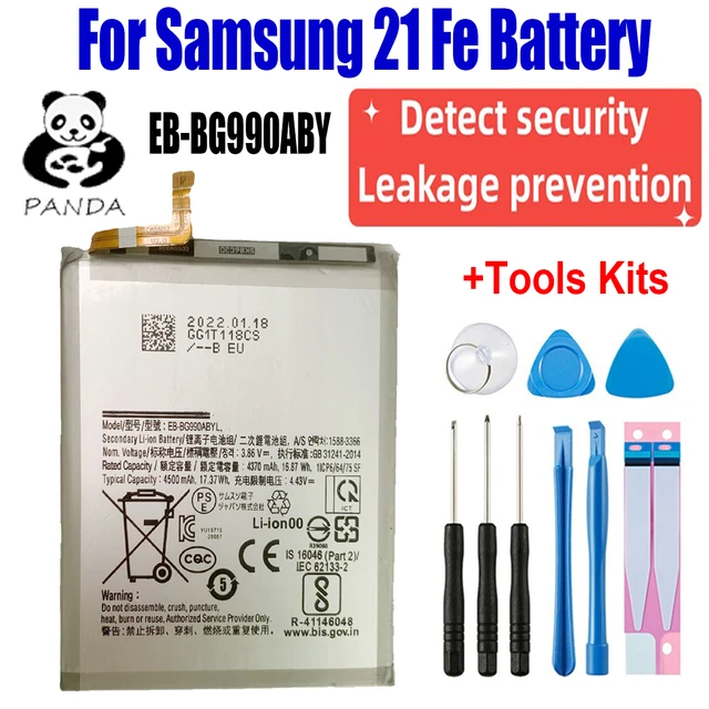 Nuova batteria per Samsung S21 Fe EB-BG990ABY batteria ad alte prestazioni  per Galaxy S21 FE