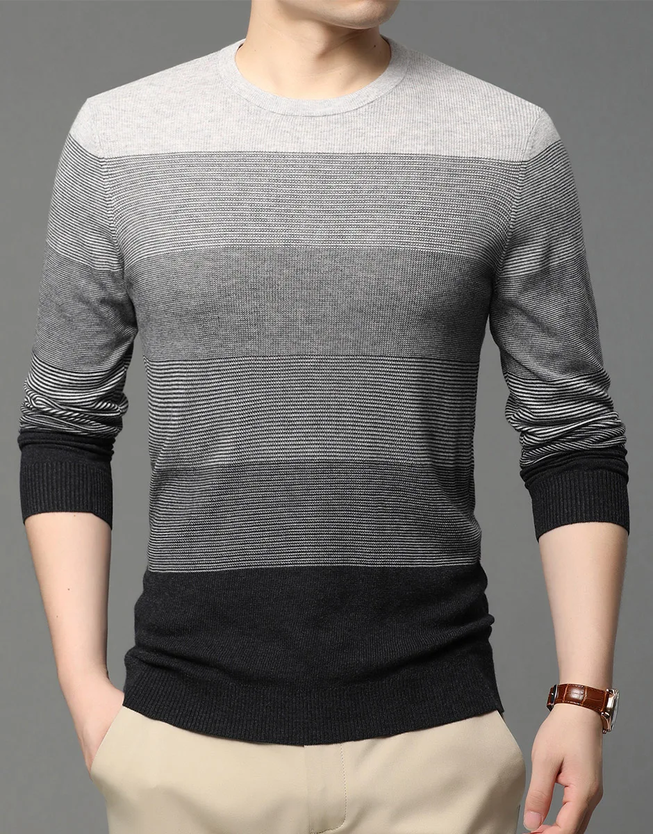 vintage sweaters mens COODRONY Brand Casual Spring Autumn Male New Arrivals Slim Fit Soft Sweater Fashion Streetwear Men Knitted O-Neck Pullover W1015 old man sweater