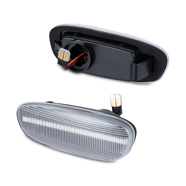 2PCS Dynamic LED Front Side Marker Turn Signal Light for Subaru Impreza GC GM GF 1993-2001 Fender Flare Lamps 3