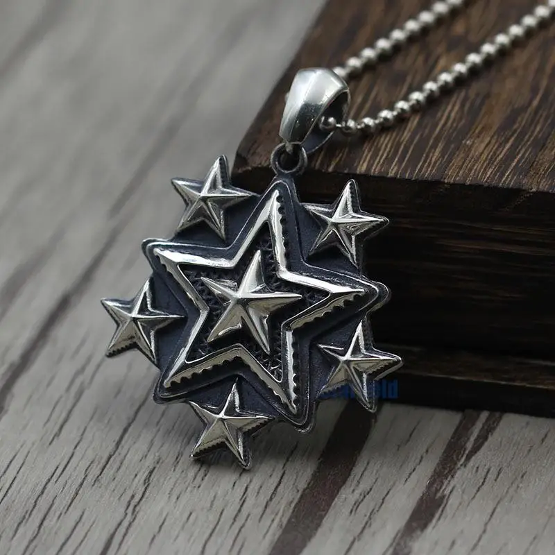 

Cody Sanderson Navajo Pentagon Pendant Thai Silver Influx Of People Jewelry Sterling Silver 925 Pendant