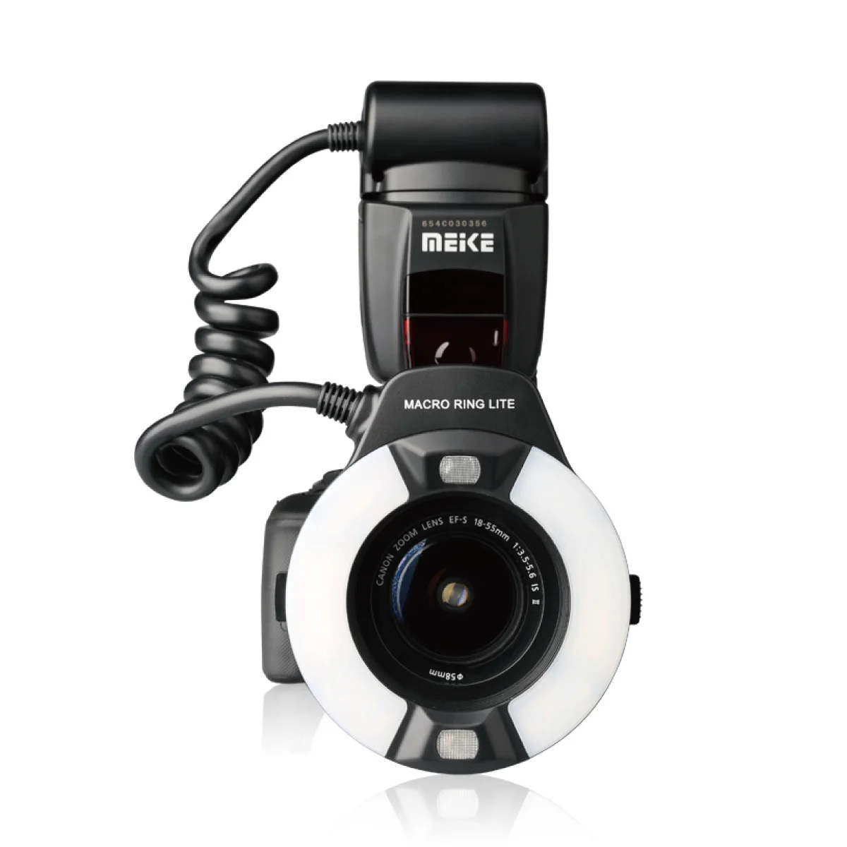 MEIKE MK-14EXT Ring Flash E-TTL Macro LED Ring Speedlite for Canon 550D/ 760D/