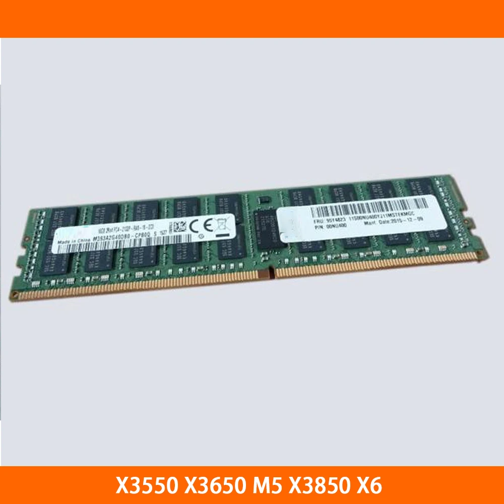 

1PCS Server Memory For IBM X3550 X3650 M5 X3850 X6 16G DDR4 2133 ECC REG 95Y4823 95Y4821 00NU400 Fully Tested